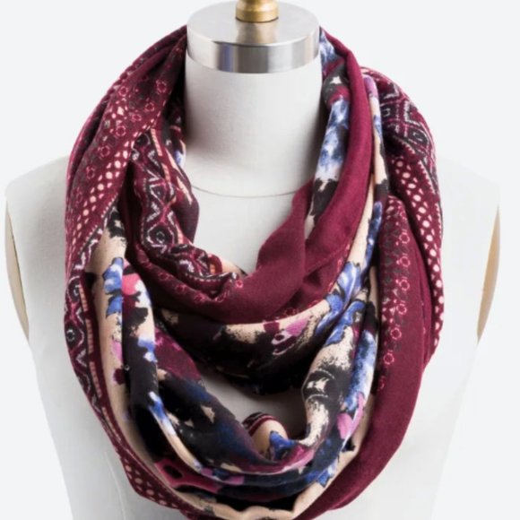 Octavia Infinity Scarf - Nina Floral Print from Stitch Fix - Picture 1 of 9